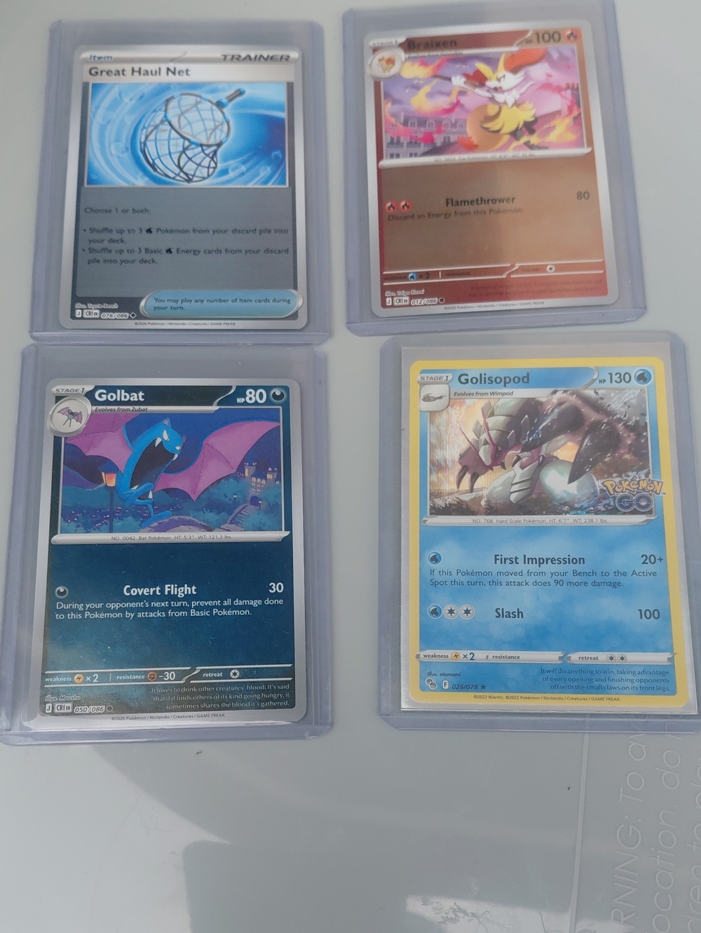 Trading Card Pack - Assorted Cards (Blue, Purple, Yellow, White)